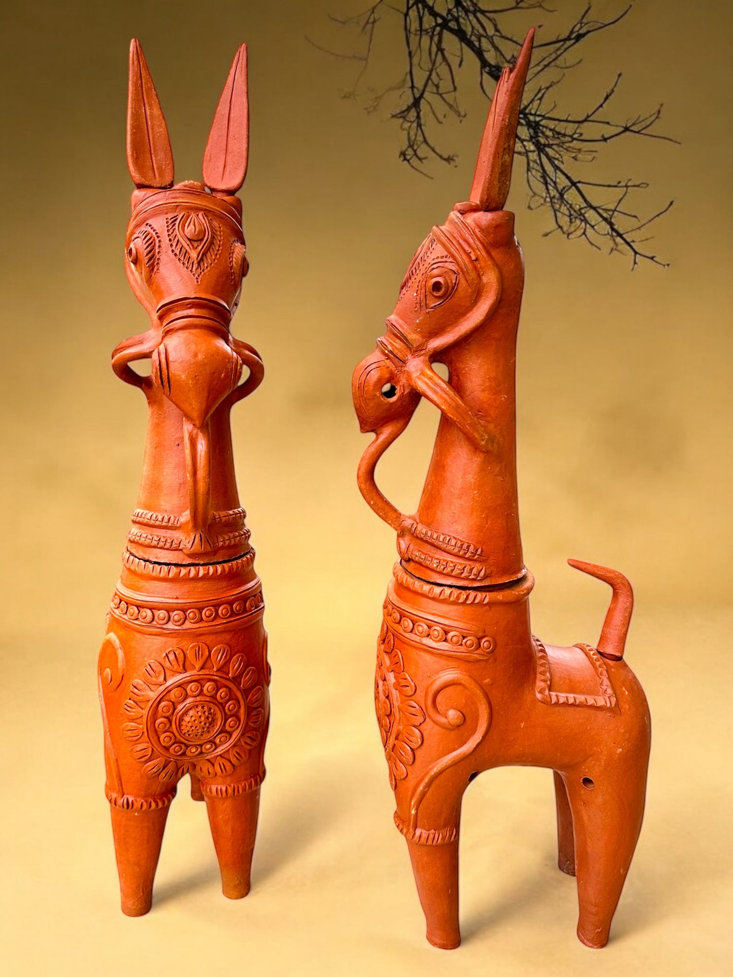 Terracotta Bankura Horse